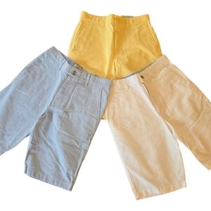 3 Boys Class Club Chino Shorts Spring Summer Beach Coastal Vacation Relax School